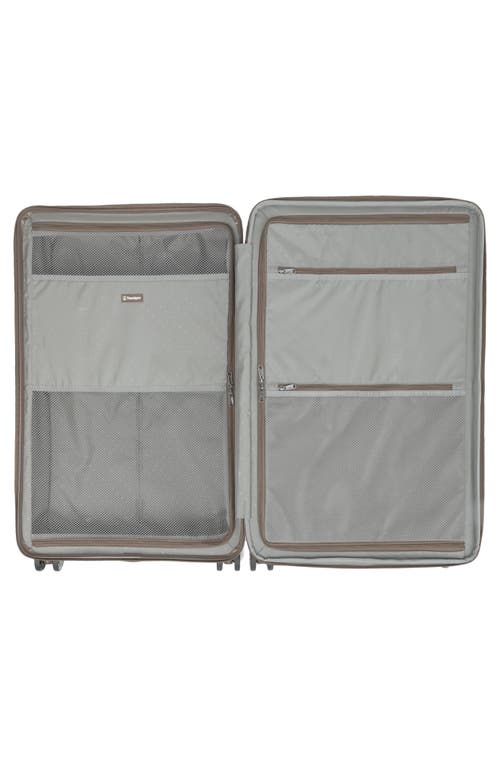 Travelpro Rollmaster 22-inch Expandable Carry-on Luggage In Espresso Black Brushed