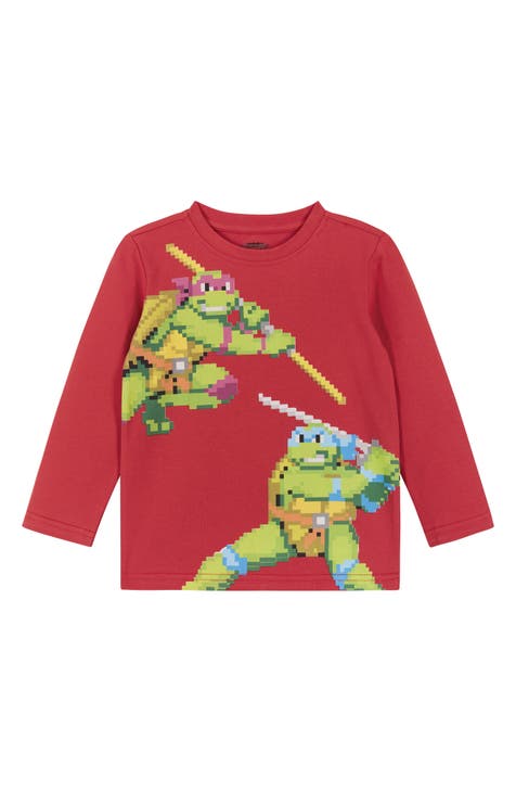 Boys' Teenage Mutant Ninja Turtles Long Sleeve Thermal Graphic T