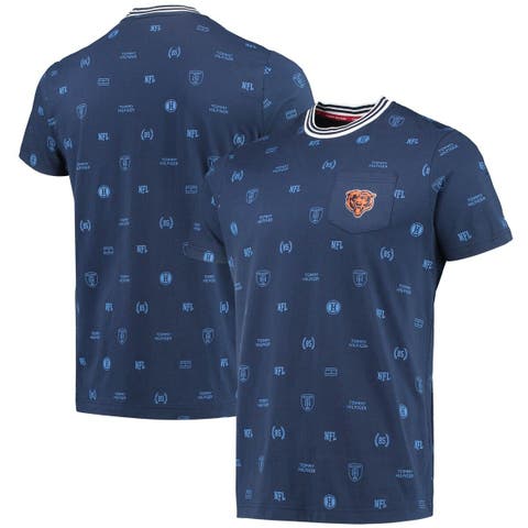 Men's Tommy Hilfiger Navy Chicago Bears Essential Pocket T-Shirt