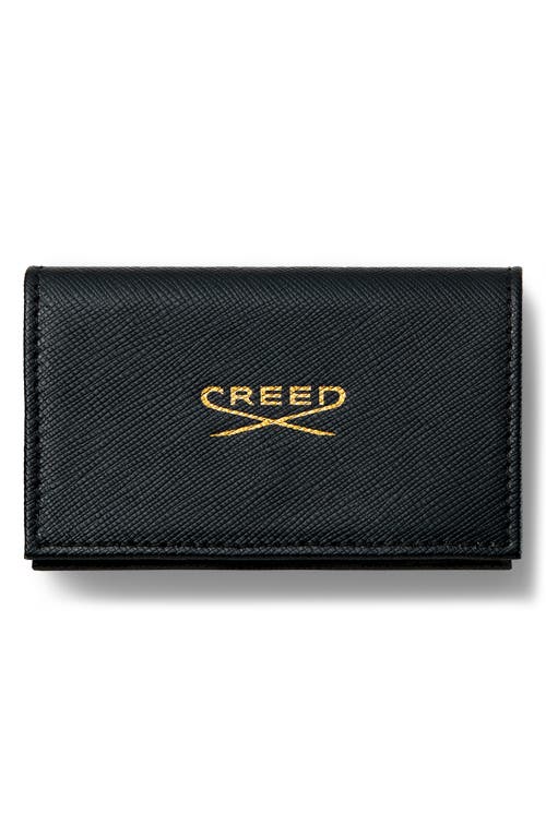 Creed Black Leather Wallet Discovery Fragrance Set at Nordstrom