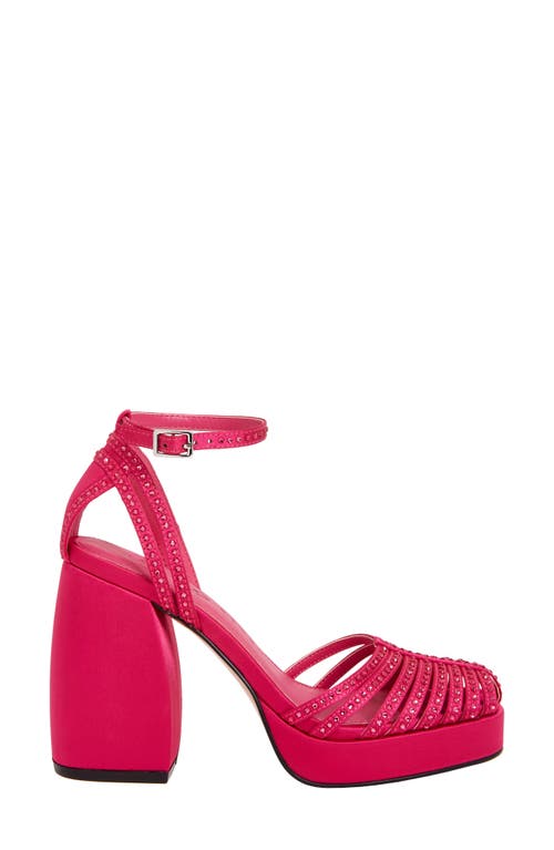 Katy Perry The Uplift Platform Sandal In Luminous Pink