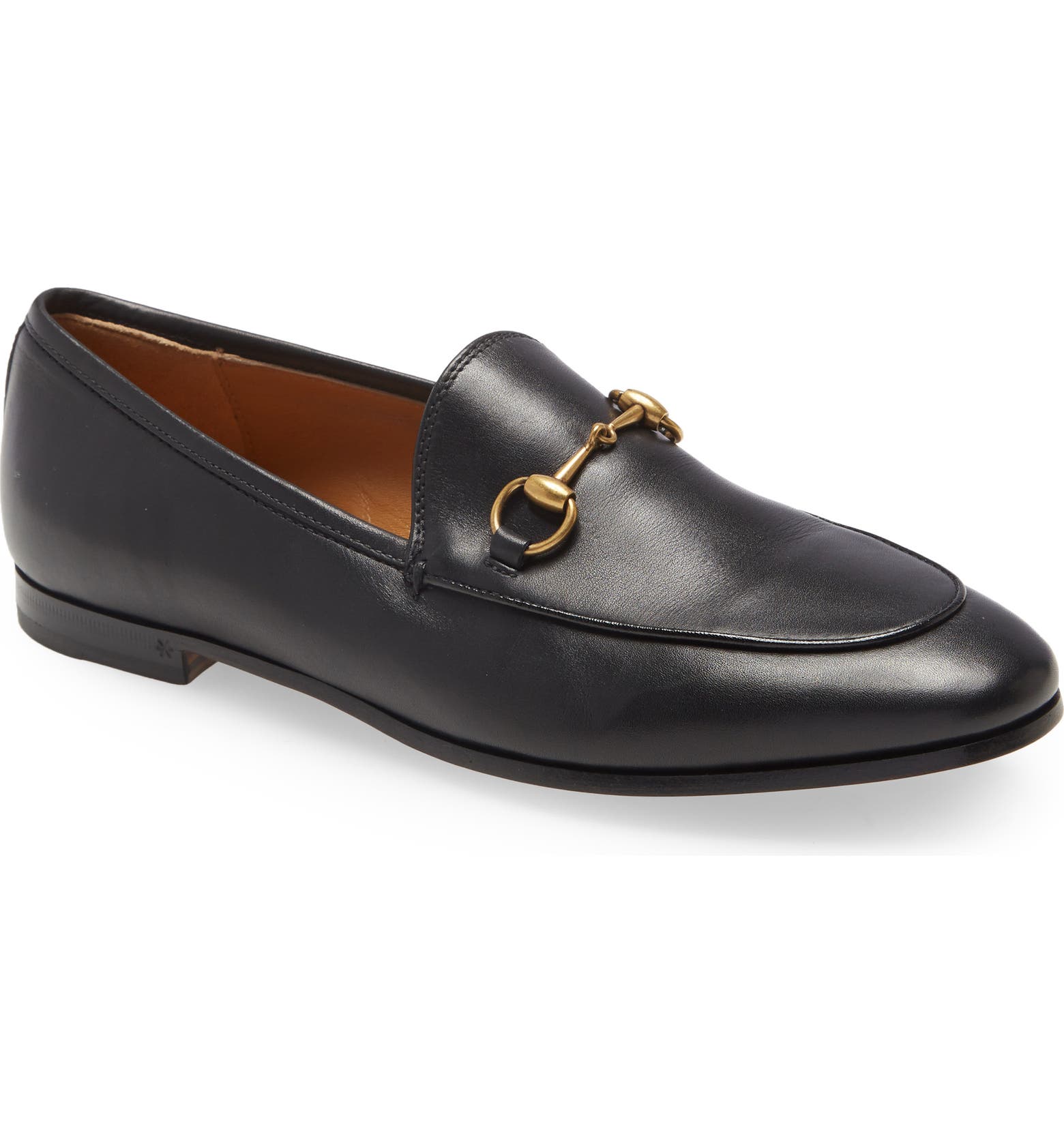 The Different Types Of Loafers: Black Gucci horsebit loafers 