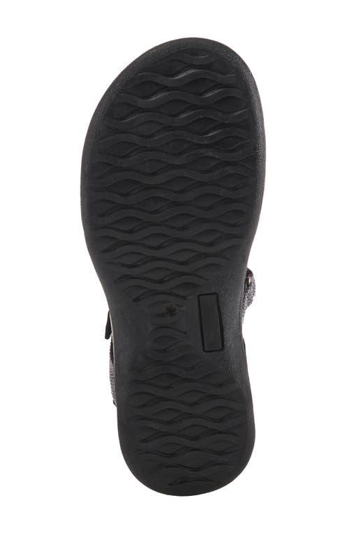 Flexus By Spring Step Powerpop Strappy Sport Sandal In Grey Multi
