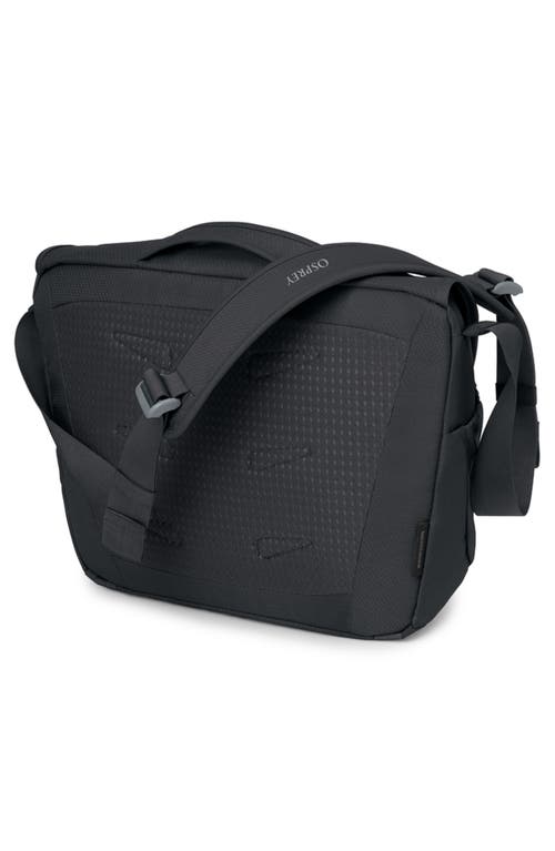 Shop Osprey Daylite Messenger Bag In Black