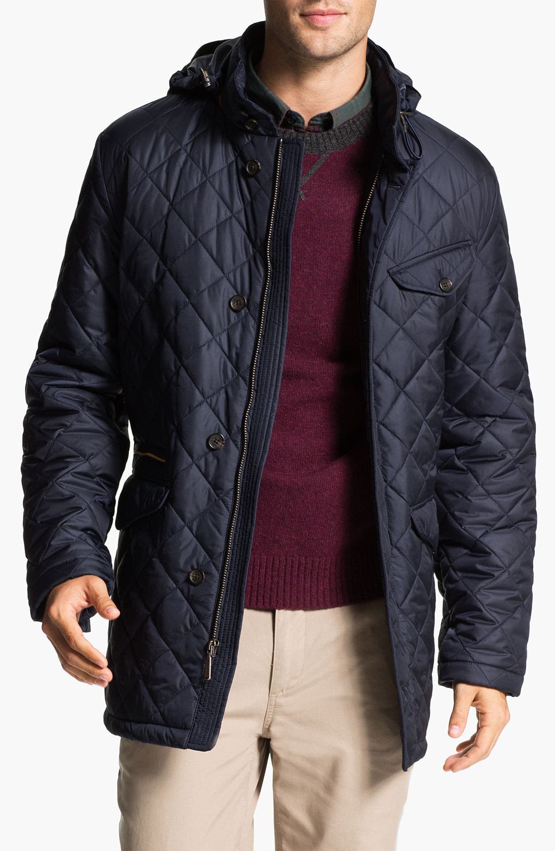 brooks brothers mens quilted jacket