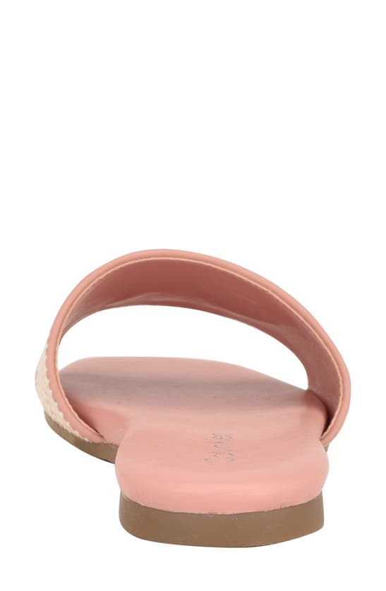 Shop Calvin Klein Yides Slide Sandal In Light Pink02