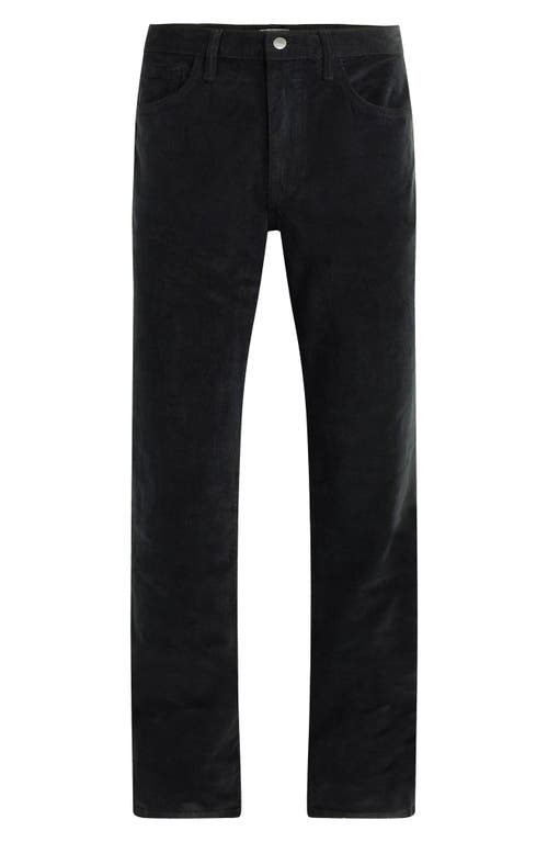 Joe's The Brixton Slim Straight Leg Corduroy Jeans In Black