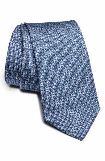 FERRAGAMO Gancini Pattern Silk Tie Nordstrom