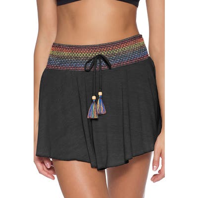 Soluna Sunset Cover-Up Skirt, Blue