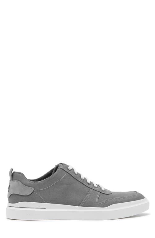 Cole Haan Grandpro Rally Canvas Court Sneaker In Stormcloud Canvas/sleet
