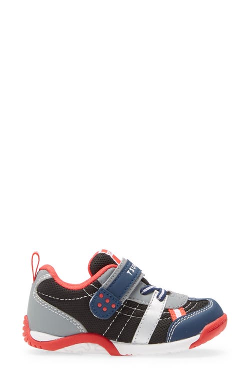Tsukihoshi Kids' Kaz Washable Sneaker In Navy/red