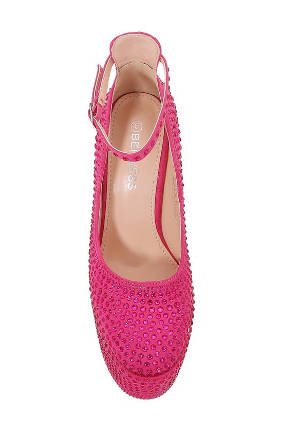Shop Berness Jolene Platform Sandal In Hot Pink