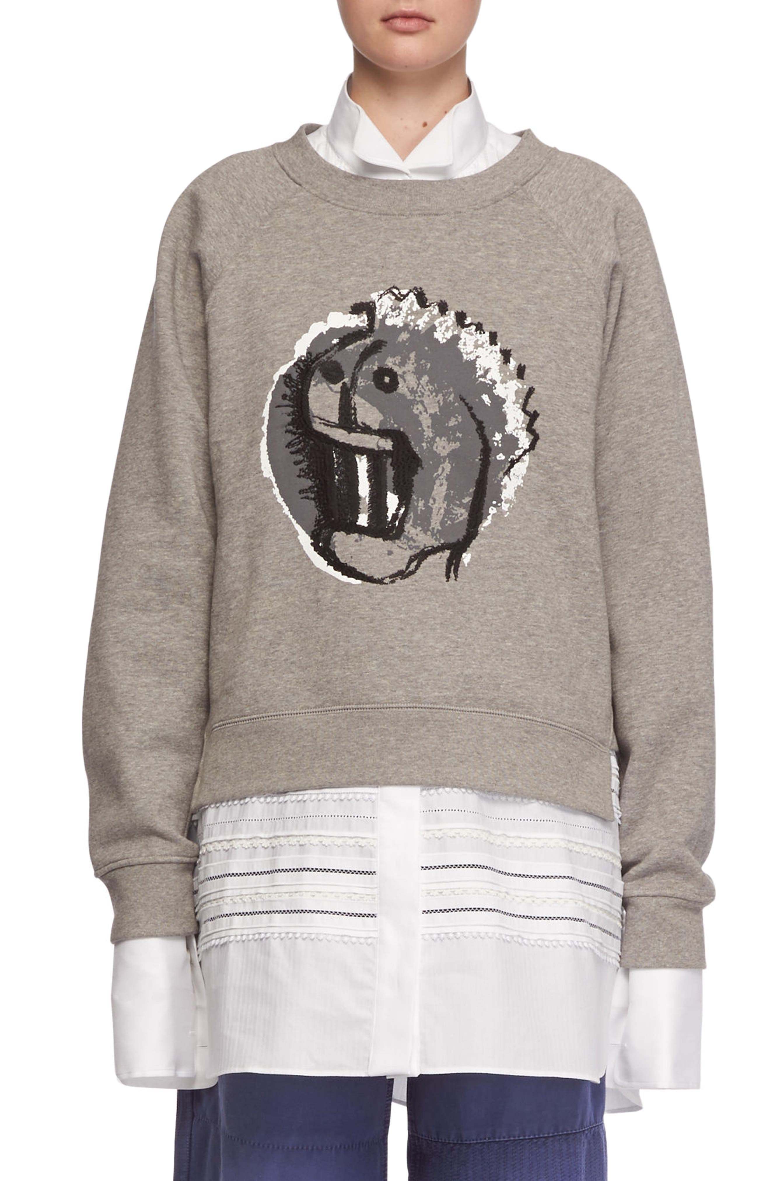 burberry sheep sweater