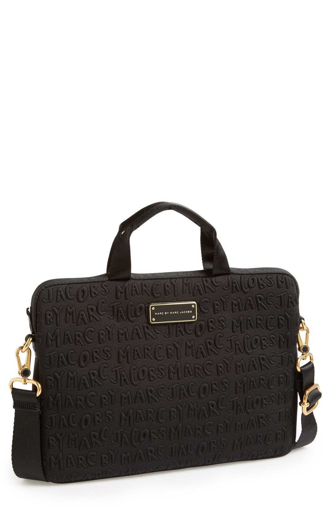 MARC BY MARC JACOBS 'Adults Suck Computer Commuter' Bag (13 Inch