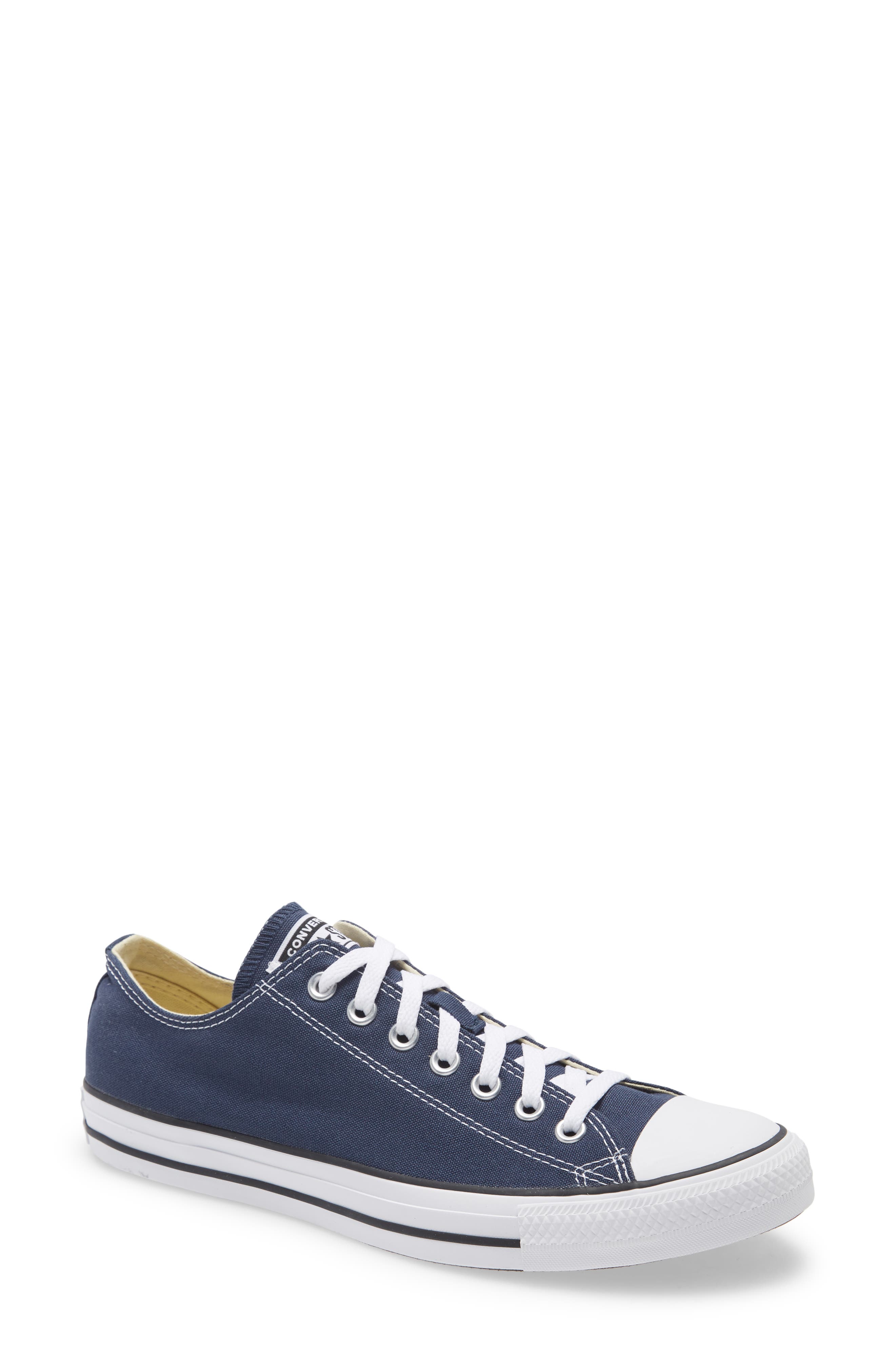 royal blue chucks low top