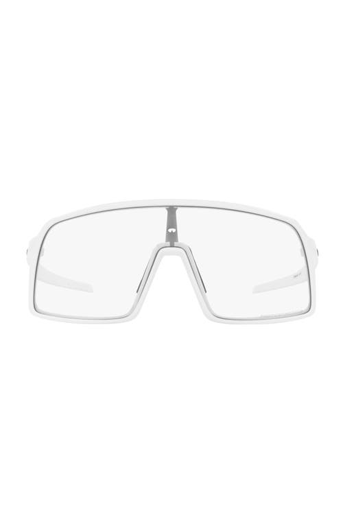 Oakley Sutro Photochromic Shield Sunglasses in White at Nordstrom