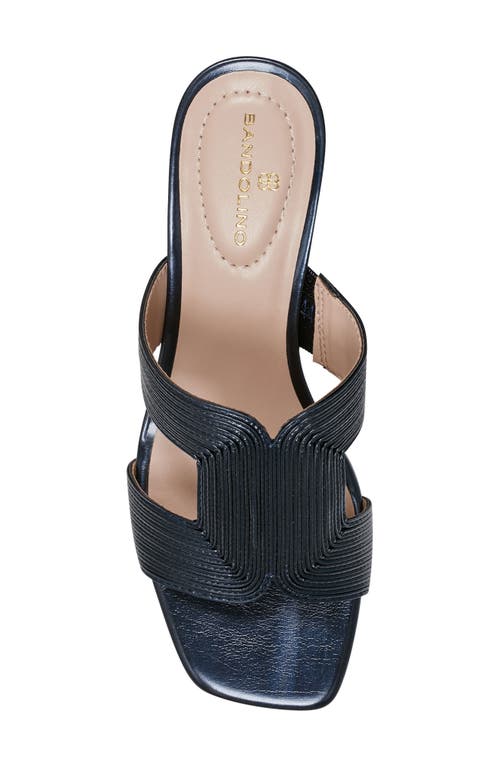 Shop Bandolino Merily 3 Heeled Sandal In Medium Blue