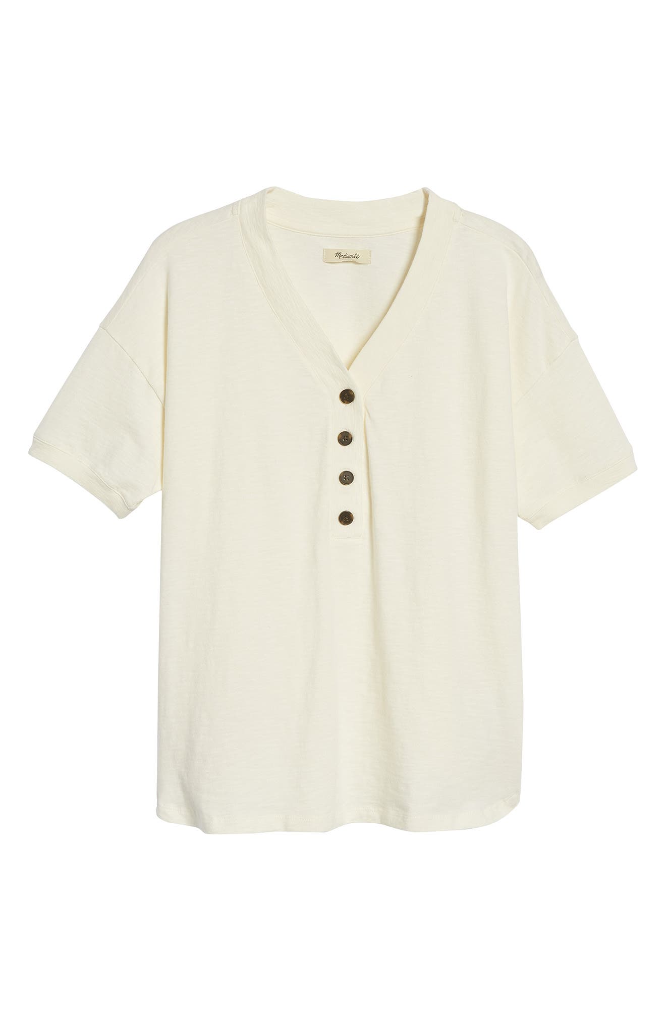 Madewell Relaxed Henley T-Shirt | Nordstrom