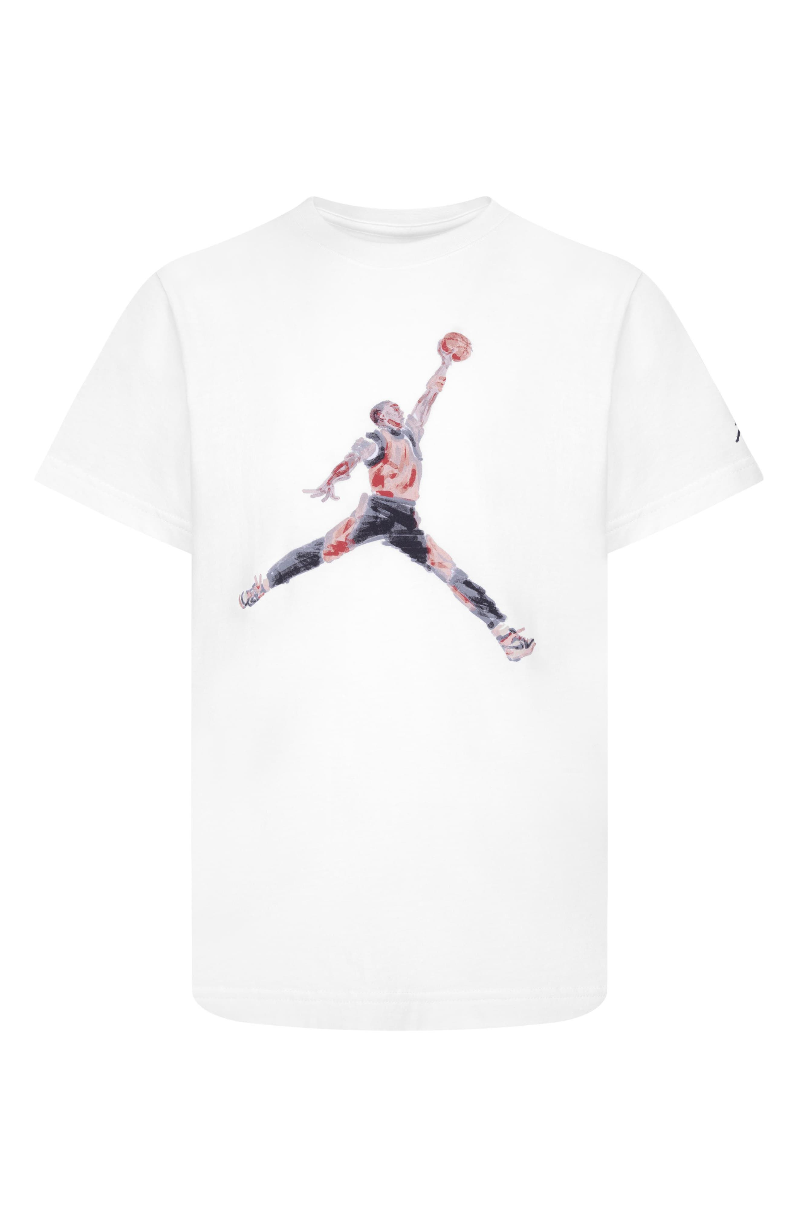 red and white jordan shirts