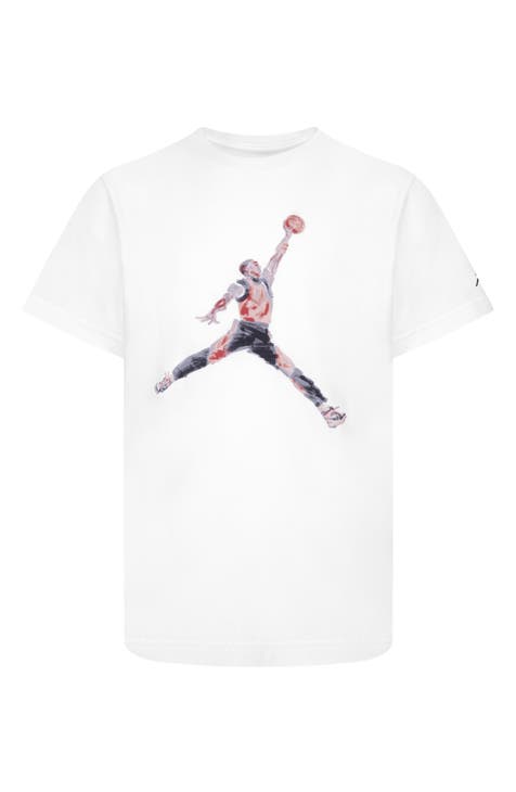 Kids' JDB Watercolor Jumpman Graphic T-Shirt (Big Kid)