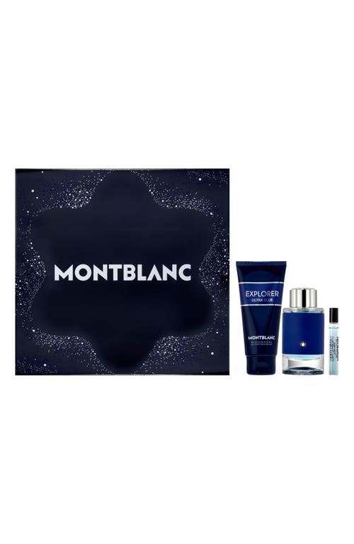 Montblanc Explorer Eau De Parfum Set In No Color