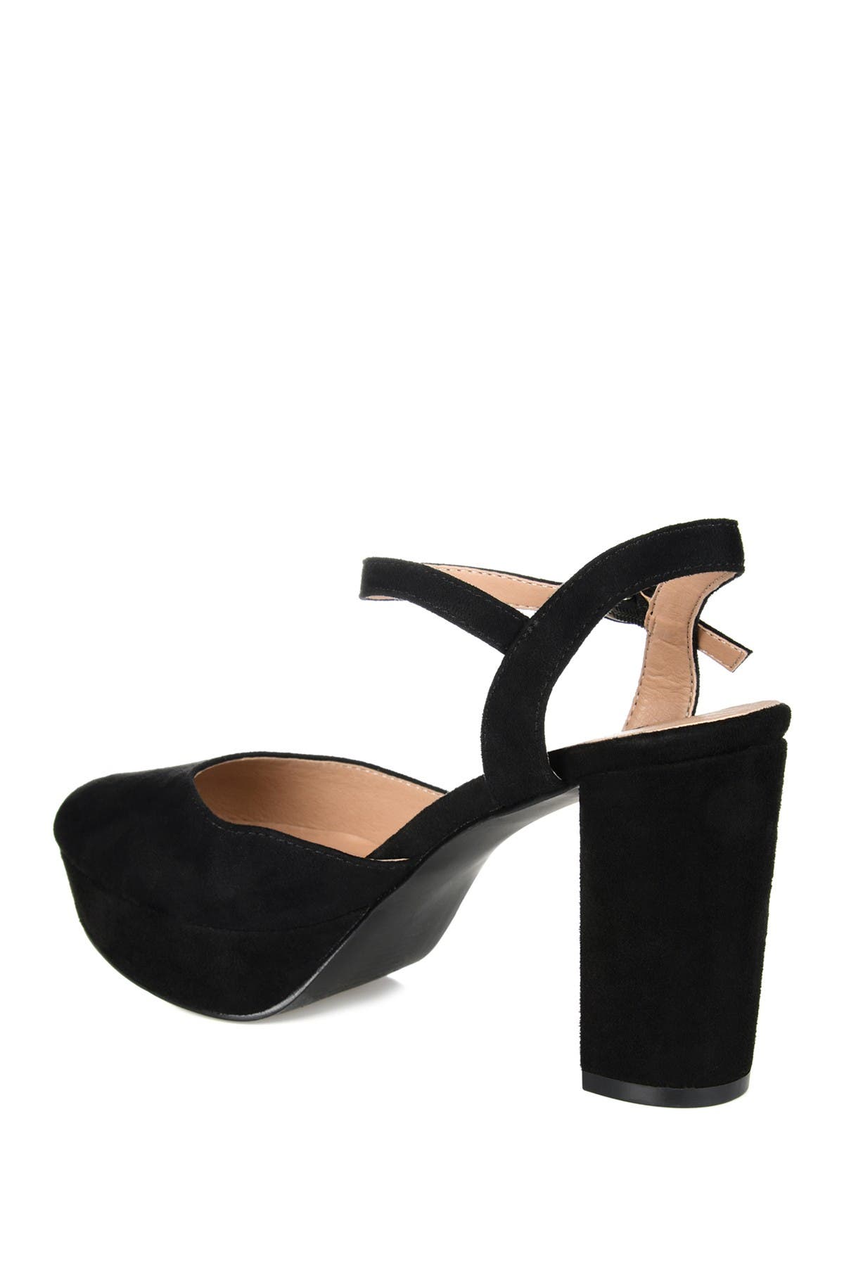 Journee Collection Roslynn Platform Pump Wide Width (Women