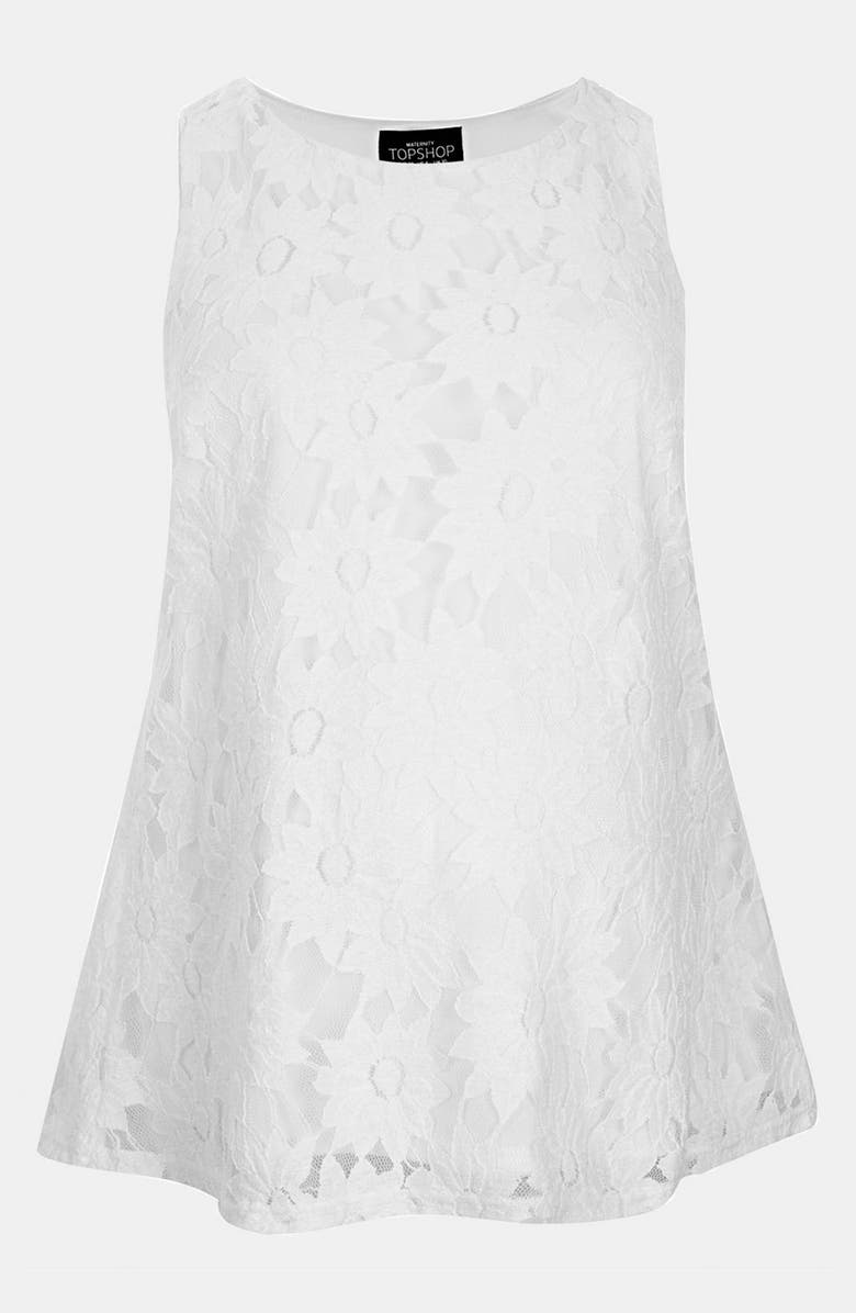 Topshop Sleeveless Lace Maternity Top | Nordstrom