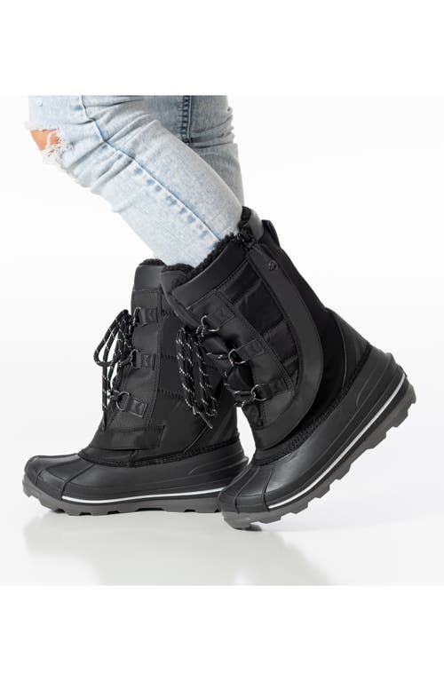 Billy Footwear Kids' Ice Snow Boot Ii In Black/black