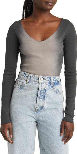 Topshop crop top hoodie