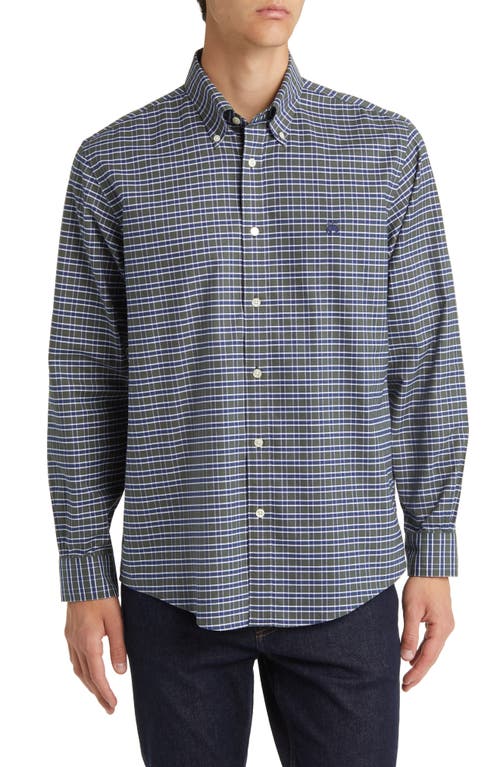 Brooks Brothers Non-Iron Button-Down Oxford Shirt Olivenavywp at Nordstrom,