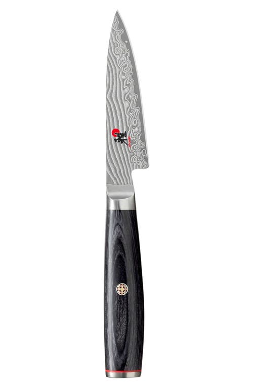 MIYABI Kaizen II 3.5-Inch Pakka Wood Paring Knife in Black at Nordstrom