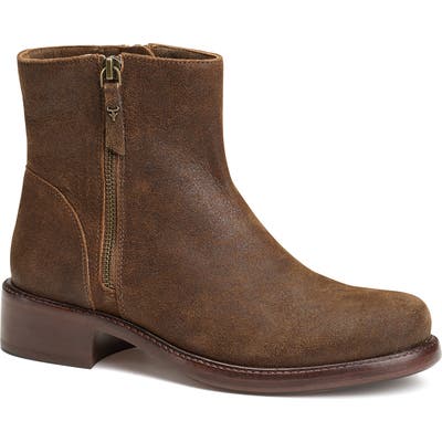 Trask Brylee Moto Boot, Brown