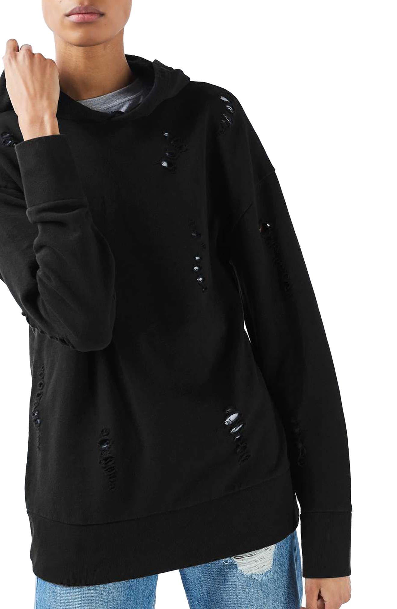 Distressed Hoodie Nordstrom