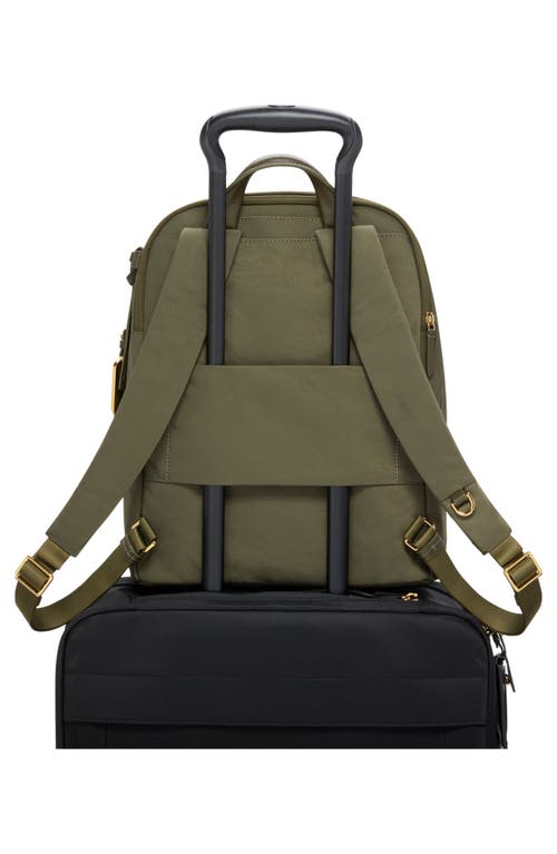 Shop Tumi Voyageur Halsey Backpack In Olive