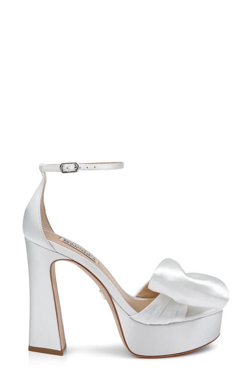 BADGLEY MISCHKA BADGLEY MISCHKA COLLECTION ALORA II ANKLE STRAP PLATFORM SANDAL 