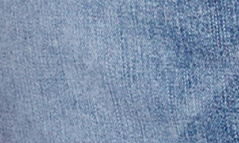 Shop Wash Lab Denim Daily Slit Denim Midi Skirt In Blue Agate