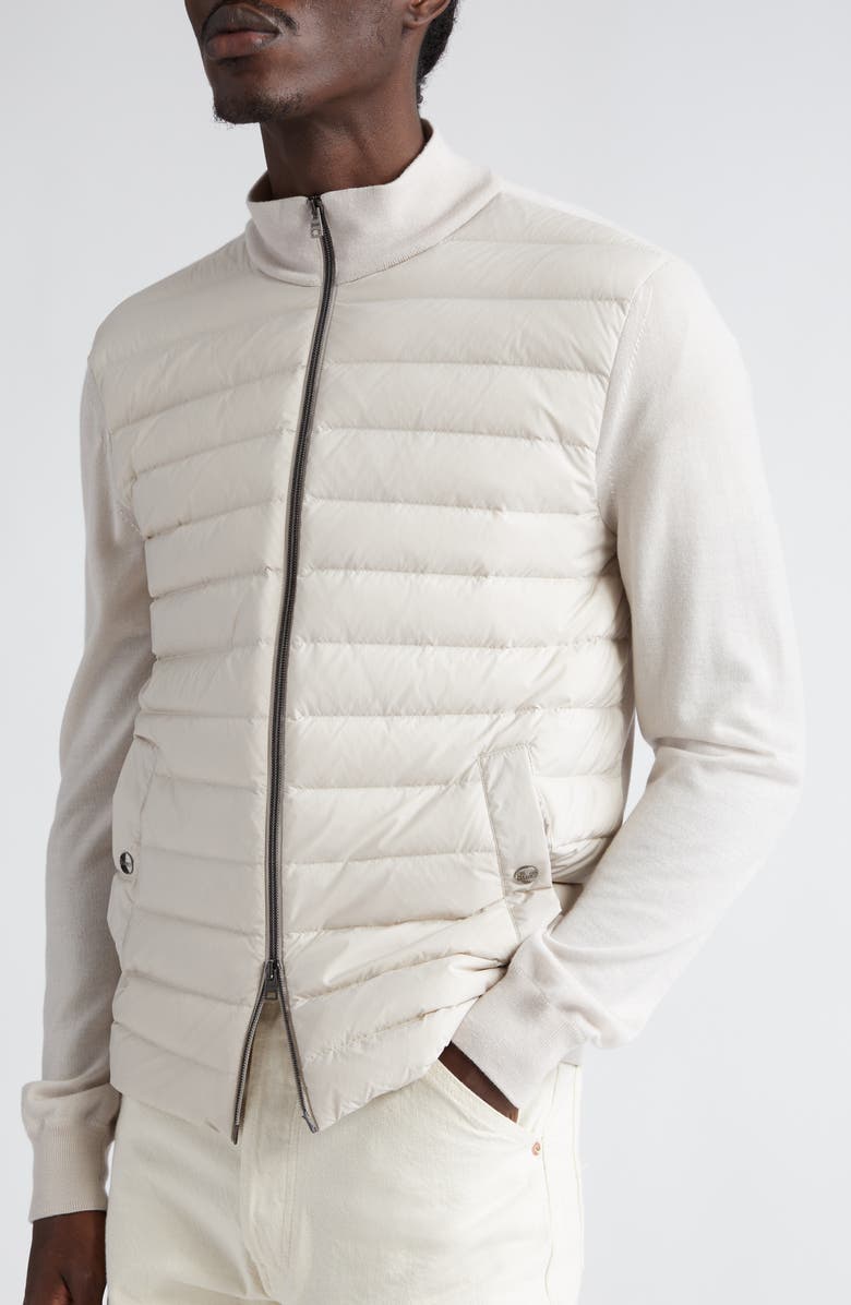 Herno Cloud Mixed Media Down Jacket Nordstrom