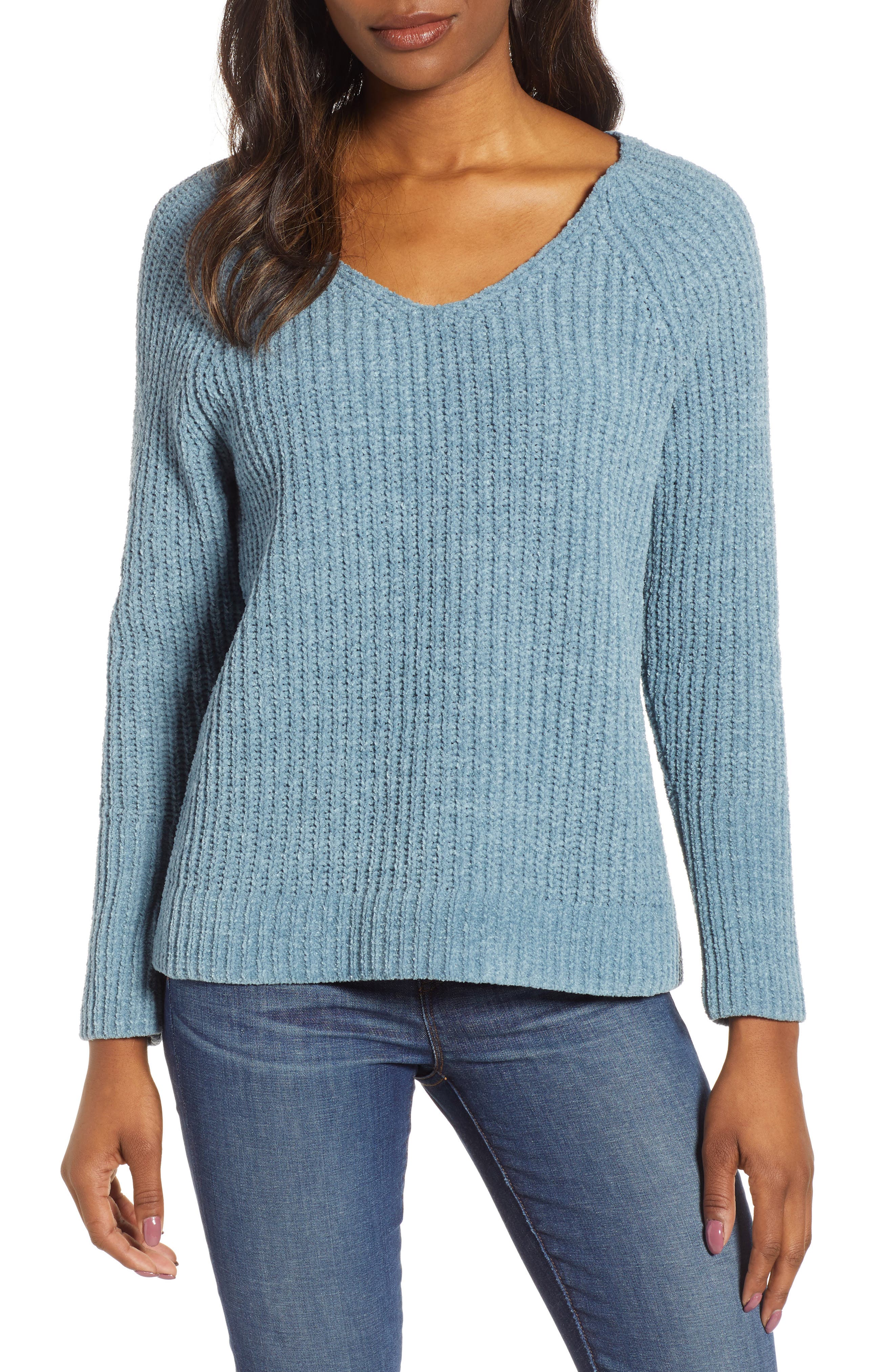 lucky brand chenille sweater