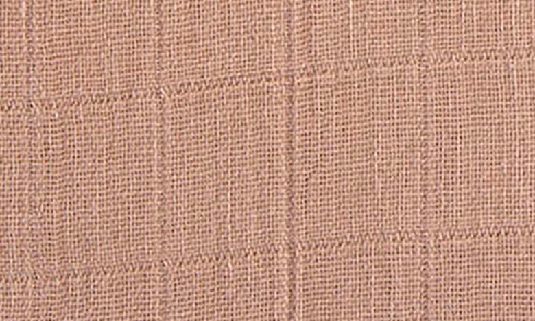 Shop Crane Baby Cotton Muslin Fitted Crib Sheet In Copper