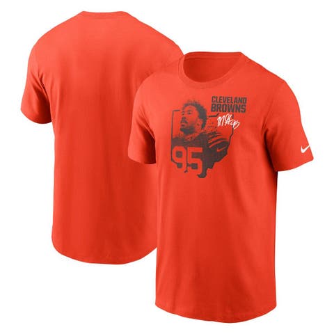 Nike Men's Detroit Tigers Orange Authentic Collection Velocity T-Shirt