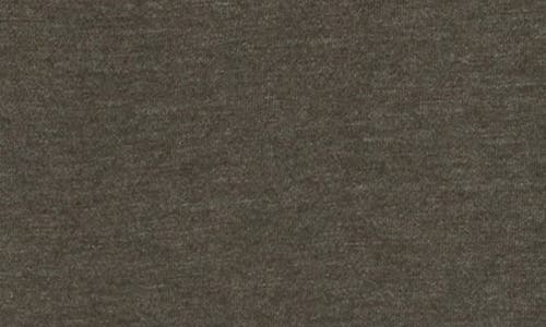 Lucky Brand Mélange Crewneck Sweater In Olive Night
