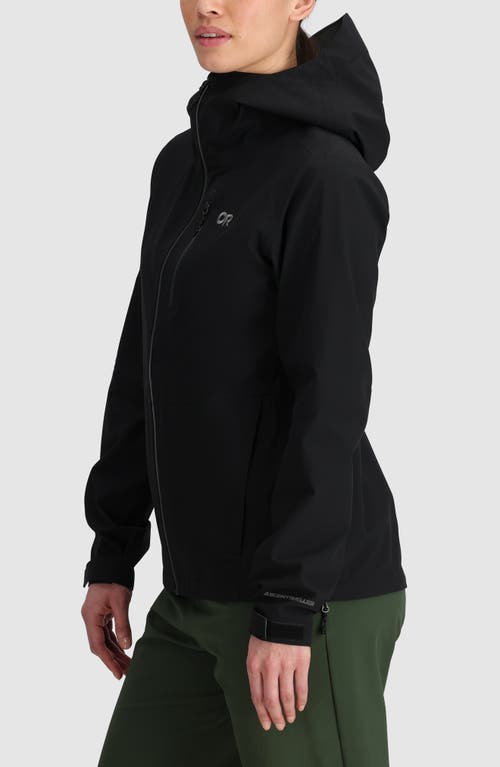 Shop Outdoor Research Aspire Ii Gore-tex® Waterproof Jacket In Black