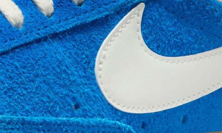 Shop Nike Blazer Low '77 Sneaker In Blue/ Sail/ Brown/ Black