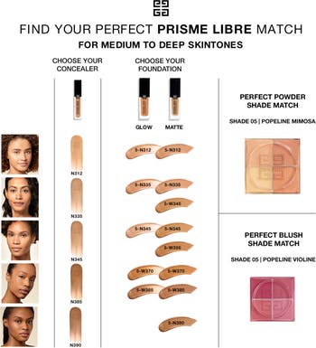 Givenchy Prisme Libre Mat Finish & Enhanced Radiance Loose Powder 4 in 1 Harmony - #4 Mousseline Acidulee