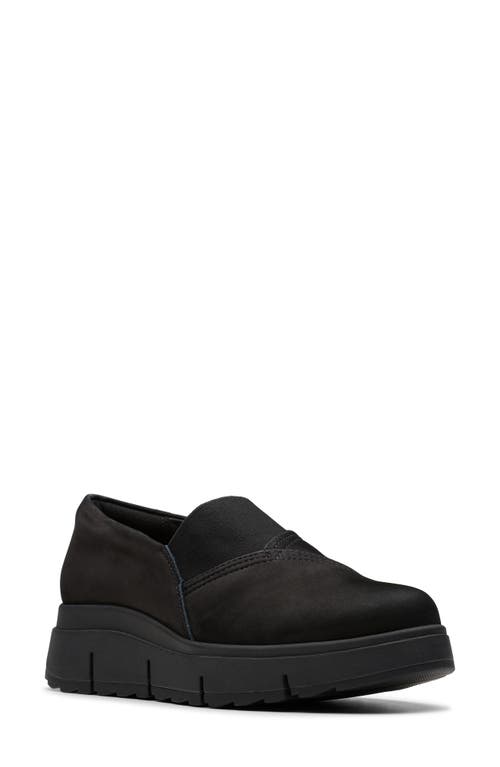 Shop Clarksr Clarks(r) Loriini West Platform Wedge Loafer In Black