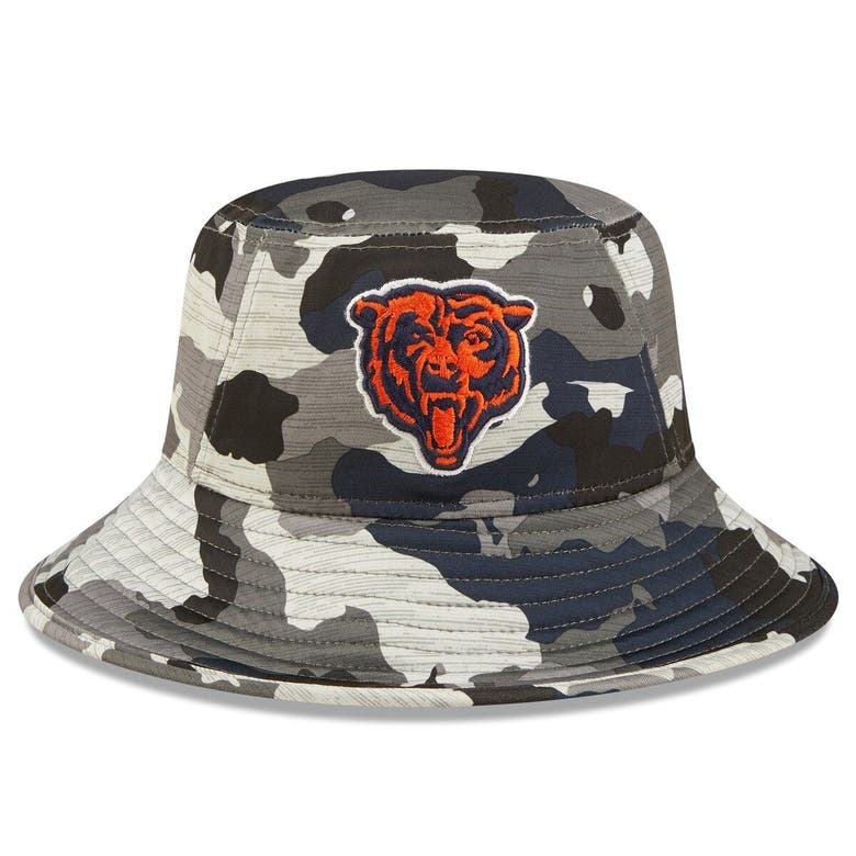 New Era Camo Chicago Bears 2022 NFL Training Camp Official Bucket Hat