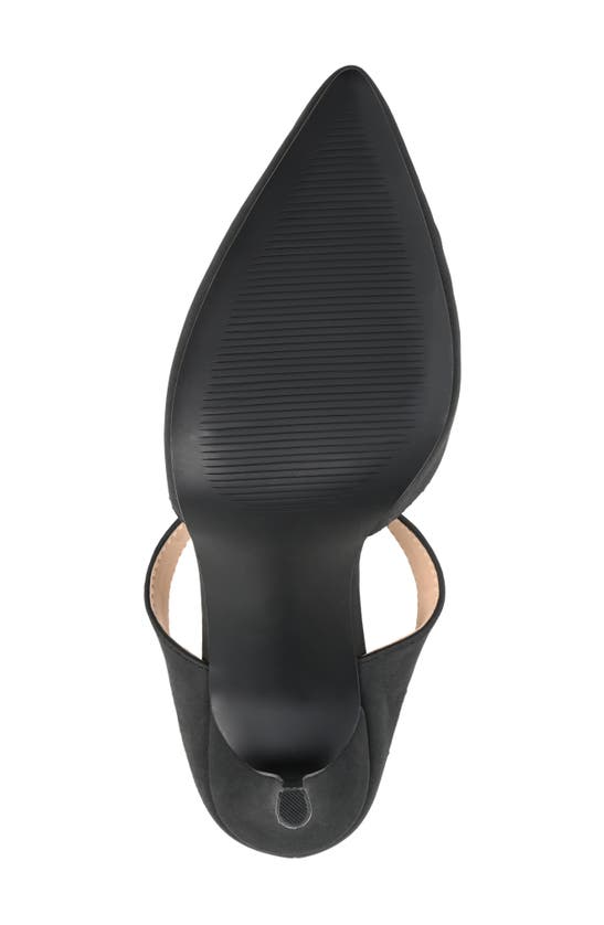 Shop Journee Collection Maevali Pump In Black