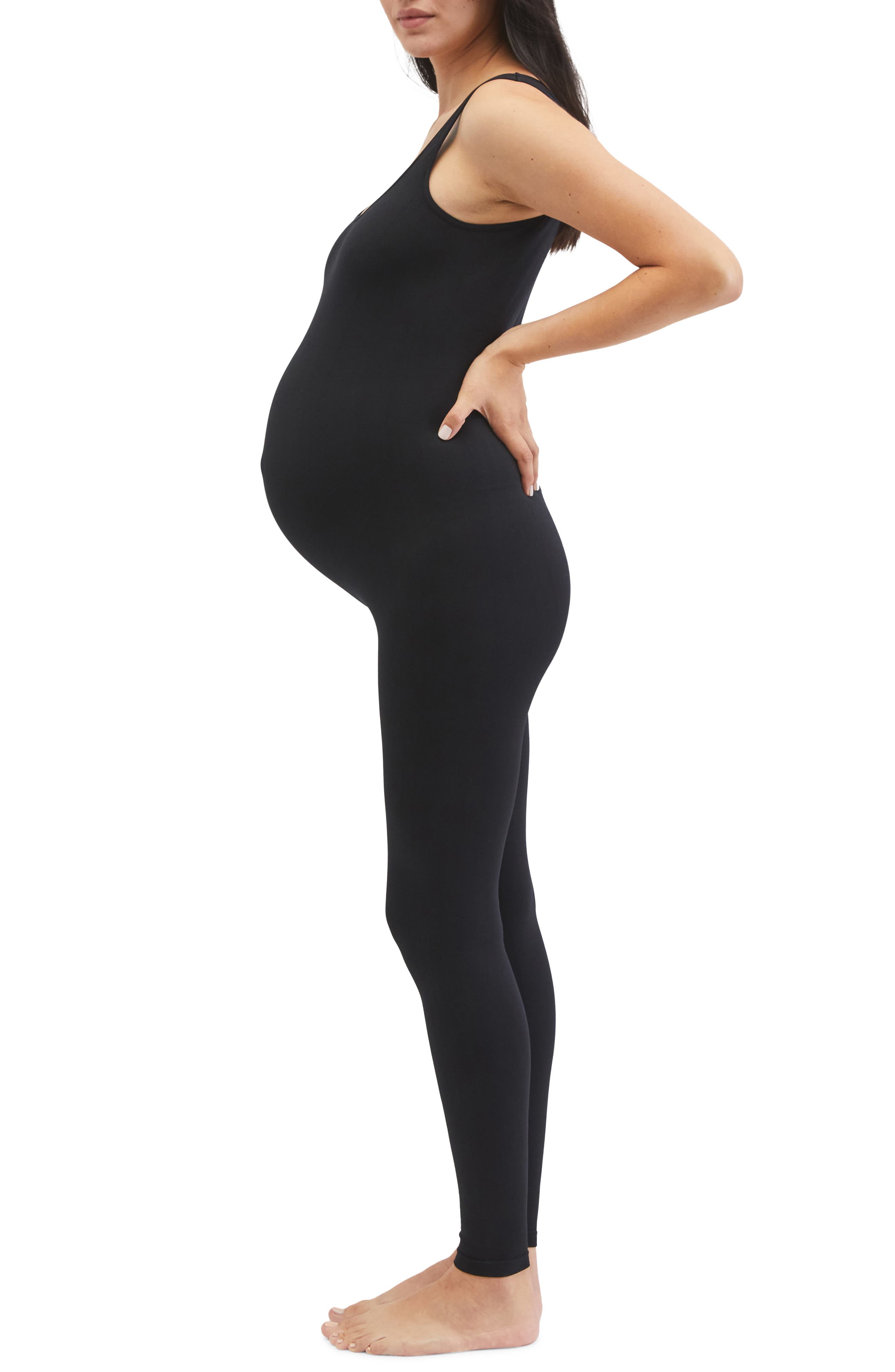 MOTHERHOOD MATERNITY Seamless Maternity Unitard Nordstrom