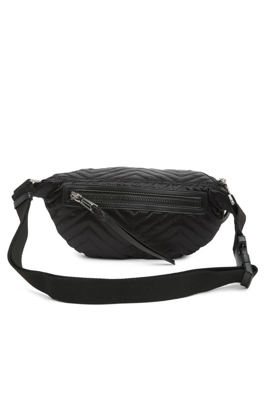 Shop Rebecca Minkoff Cree Belt Bag In Black 1