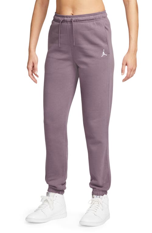 Brooklyn Fleece Sweatpants in Sky Mauve